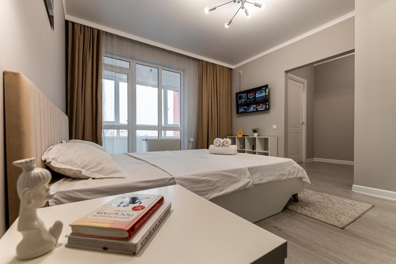 Apartmán Уютная 1 Комнатная Freedom Astana Exteriér fotografie